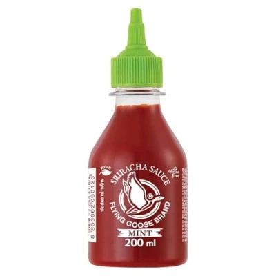 Abbildung von Flying Goose Sriracha Chilisauce, Minze, 4er Pack (4 x 0.225 kg)