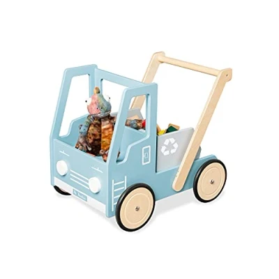 Abbildung von Lauflernwagen &#039;Kipplaster Fred&#039; von Pinolino, Laufhilfe, mit Bremse, blau