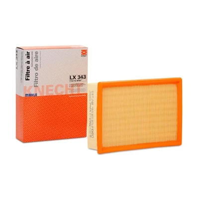 Abbildung von MAHLE ORIGINAL LX 343 Luftfilter 57,3 178 242,0, 242,0 Filtereinsatz BMW: 3 Touring, Coupe, Limousine, SEAT: IBIZA 5