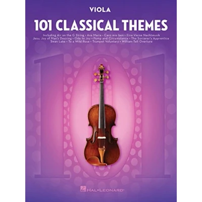 Abbildung von 101 Classical Themes For Viola (Book): Noten, Sammelband für