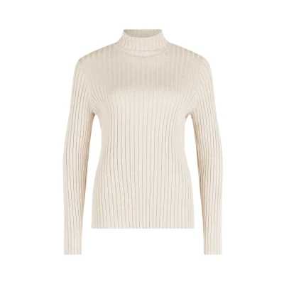 Abbildung von Betty Barclay Strickpullover &quot;Betty Feinstrickpullover mit Rippenstruktur&quot;, Kragen