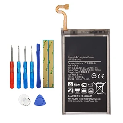 Abbildung von Vvsialeek EB BG965ABE Handy Akku Kompatibel Für Samsung Galaxy S9+ S9 Plus SM G965F with Toolkit 3000mAh