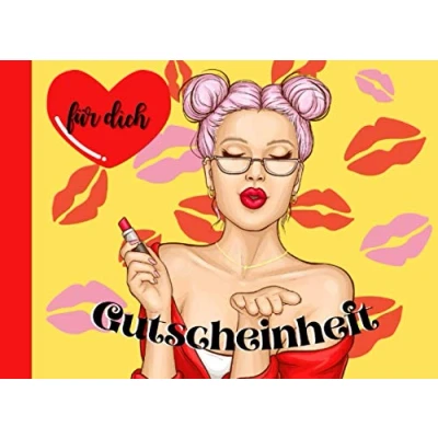 Abbildung von Gutscheinheft Für Dich: Gutscheinbuch mit 20 Gutscheinen Familie Freunde Partner oder Bekannte Zum Gestalten und selbst Ausfüllen Geburtstag Muttertag Valentinstag
