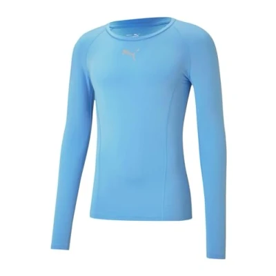 Abbildung von PUMA Herren Liga Baselayer Tee Ls Performance T Shirt, Team Hellblau, XL