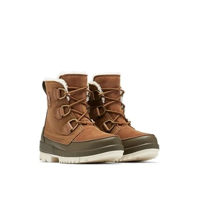 Abbildung von Sorel Torino II Snowboot/Winterstiefel, Damen, Größe: 37, Tan/olive green Schuhe