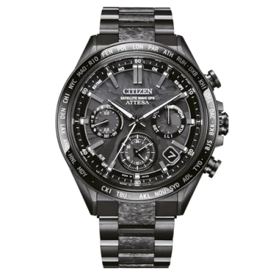 Abbildung von Citizen CC4067 66E Eco Drive Solar Herrenuhr Funk Titan Attesa