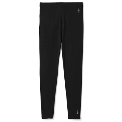 Abbildung von Smartwool Unisex Youth Kids&#039; Classic Thermal Merino Base Layer Bottom, Black, L