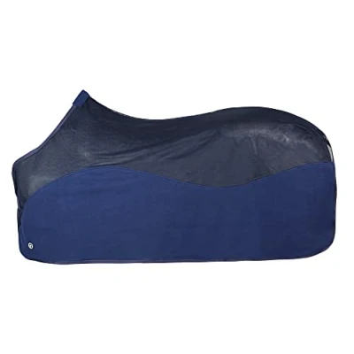Abbildung von PFIFF 102681 Fliegendecke mit Fleece, blau 155