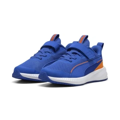 Abbildung von Puma Flyer 3 Unisex Laufschuh Straße für Kinder, Größe: 32, Mountain blue/white Schuhe