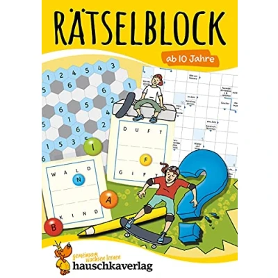 Abbildung von Rätselblock Band 1 ab 10J A5 Block Hauschka Verlag
