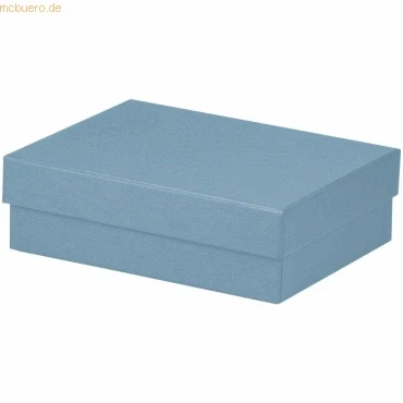 Abbildung von Rössler Papier 13401453155 Boxline Kartonage rechteckig, 140 x 190 60 mm, Denim, 1 Stück