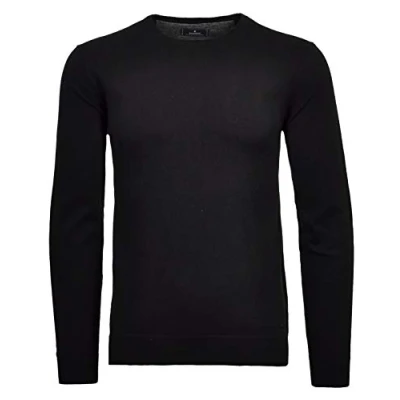 Abbildung von RAGMAN Herren Strickpullover Baumwolle/Kaschmir XL, Schwarz 009