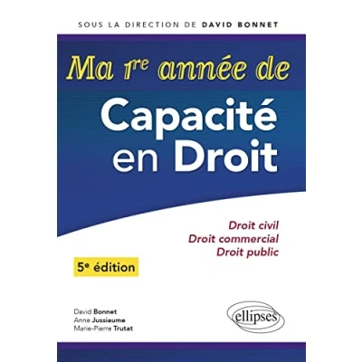 Abbildung von Ma première année de Capacité en Droit. Droit civil commercial public 5e édition