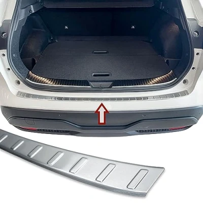 Abbildung von Ladekantenschutz Edelstahl MATT kompatibel für Nissan Qashqai III Typ J12 BJ ab 2021&gt; premium Qualität von RECAMBO