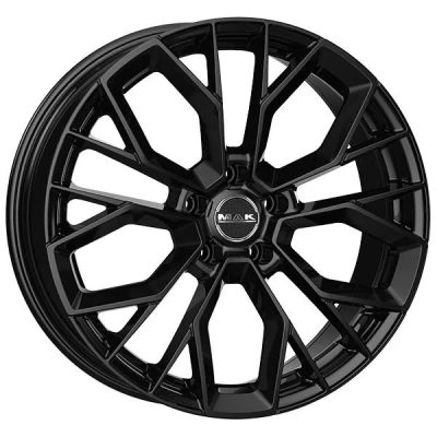 Abbildung von MAK 5 loch 20Zoll 112mm Alufelge stilo schwarz F8520TSGB45VK2 Felge Stahl MERCEDES BENZ: Vito Tourer, E Klasse T modell, C Limousine