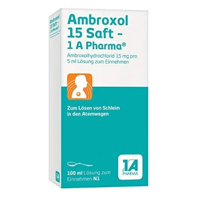 Abbildung von Ambroxol 15 Saft 1 A Pharma 100 ml