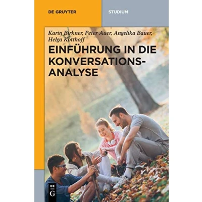 Abbildung von Einführung in die Konversationsanalyse (De Gruyter Studium)