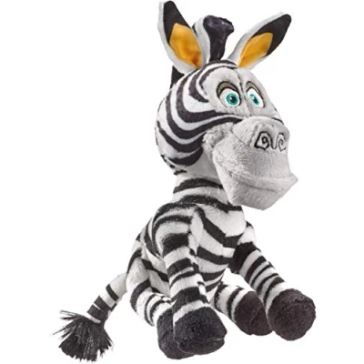 Abbildung von Schmidt Spiele DreamWorks Madagascar, Marty, Plüschfigur Zebra, klein, 18 cm