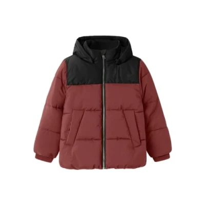 Abbildung von Name it Nkmmorning Puffer Winterjacke für Kinder, Größe: 116, Spiced apple