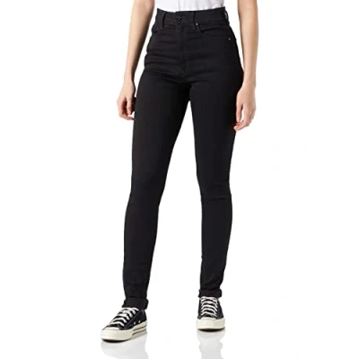 Abbildung von G Star Kafey Ultra HIGH Skinny Jeans Fit, Damen, Größe: 25x32, Pitch black