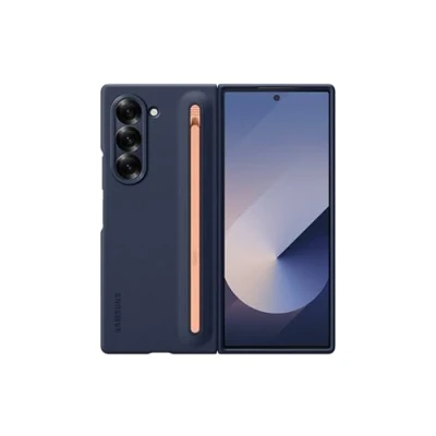 Abbildung von Samsung Galaxy Z Fold6 Backcover mit S Pen Dunkelblau
