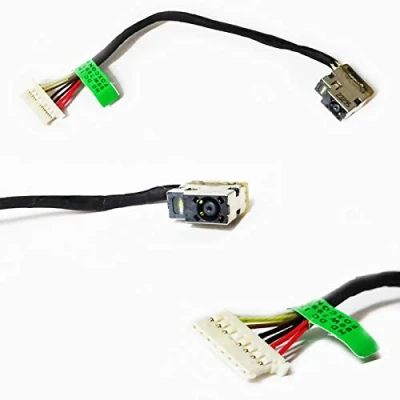 Abbildung von HP 15 AC AF AY BA DC Power Kabel Jack Cable Netzteilbuchse Strom Lade Buchse 8 Pin