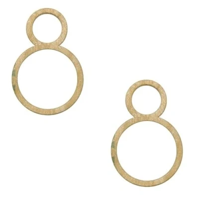 Abbildung von cyclingcolors 2x dichtung vergaser gurtner 8431 tankdichtung kompatibel mit MBK 40 88 moped motorrad roller mofa