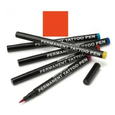 Abbildung von Stargazer Semi Permanent Tattoo Pen 11 Orange by (English Manual)