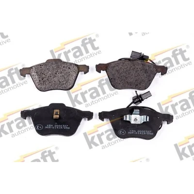 Abbildung von KRAFT 6000327 Bremsbelagsatz VOLKSWAGEN: Sharan I, Transporter 4 Bus, Kastenwagen, FORD: Galaxy Mk1 MPV, SEAT: Alhambra I