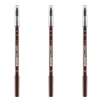 Abbildung von Catrice Eye Brow Stylist, Augenbrauenstift, braun, Augen make up, mit Augenbrauenbürstchen, Nr. 025 Perfect BROWn