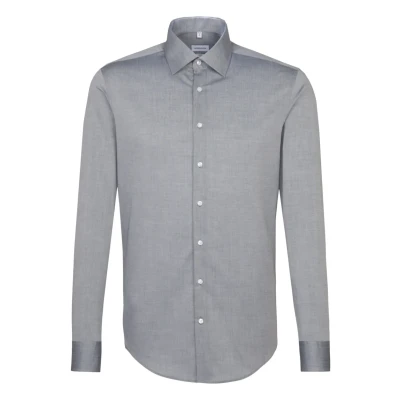 Abbildung von Seidensticker SLIM FIT Businesshemd, Herren, Größe: 36, Grey