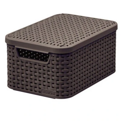Abbildung von Curver Aufbewahrungsbox, Schokoladenbraun, 29.1 x 19.8 14.2 cm