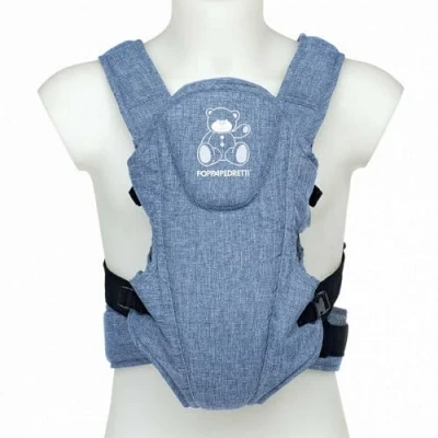 Abbildung von Foppapedretti Babytrage, für Kinder von 3,5 bis 9 kg, Jeans
