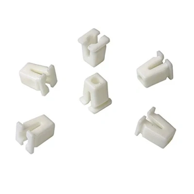 Abbildung von 15x Universal Spreizmutter Klips Universel Clips Karosserie in Weiß CL 0099