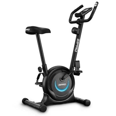 Abbildung von ZIPRO One S Heimtrainer Fahrrad Magnetischer Widerstand, Leiser Betrieb, Verstellbarer Komfort, LCD Display, Pulsmessung, Kalorienanzeige, Kompakt für Zuhause, Smartphone Halter, Max 110kg