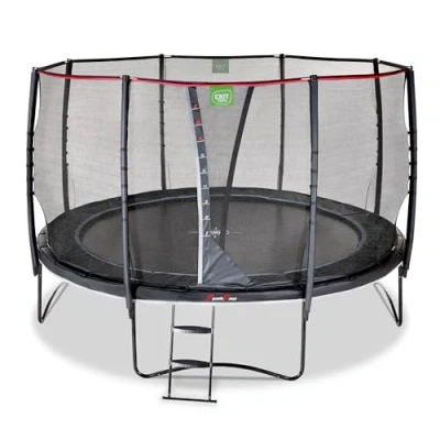 Abbildung von EXIT Trampolin ø427cm PeakPro (schwarz)
