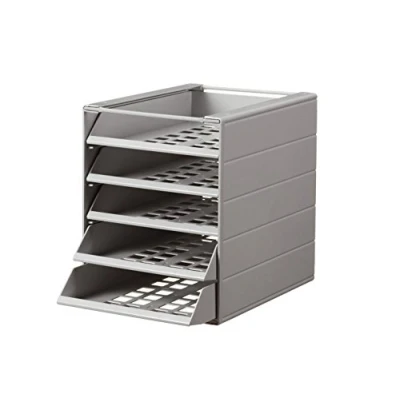 Abbildung von Durable Schubladenbox Idealbox Basic 5, 1 Stück, grau, 1712003050