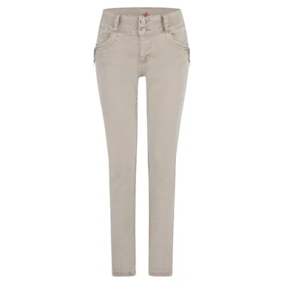 Abbildung von Buena Vista 5 Pocket Jeans Hose Tummyless Z cropped stretch twill