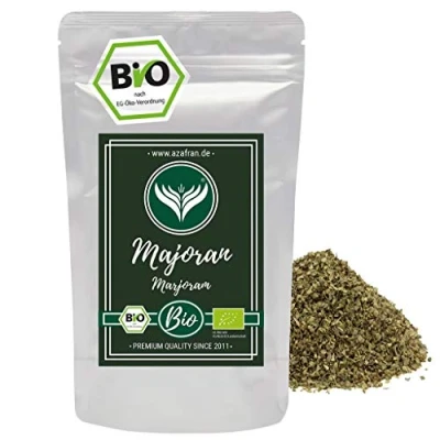 Abbildung von Azafran BIO Majoran getrocknet und gerebelt 250g
