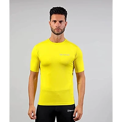 Abbildung von Givova, corpus 2 elastisches ärmel unterhemd m/c, dunkelgrau melange, XL