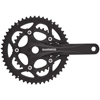 Abbildung von Shimano Kurbelgarnitur 2 x 9 Gang Road FC RS345 175/50 34T Octalink schwarz
