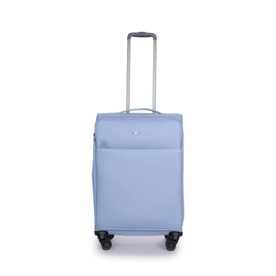 Abbildung von Stratic Light+ Koffer M light blue mit 4 Rollen Weichgepäck