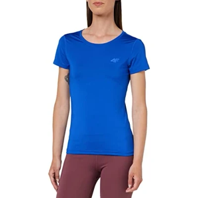 Abbildung von 4F Damen Women&#039;s Functional T Shirt Tsdf352 Tshirt FNK, Kobaltblau, Small