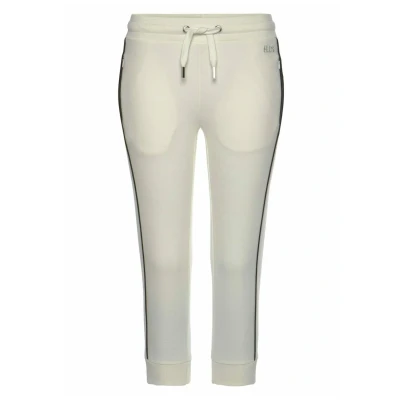 Abbildung von H.I.S Caprihose Jogginghose, Damen, Größe: 32/34, Ecru