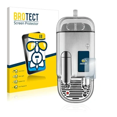 Abbildung von BROTECT Schutzglas für Sage Nespresso Creatista Pro Schutzfolie Panzer Folie Glas [Extrem Kratzfest 9H, Anti Fingerprint, Ultra Transparent]