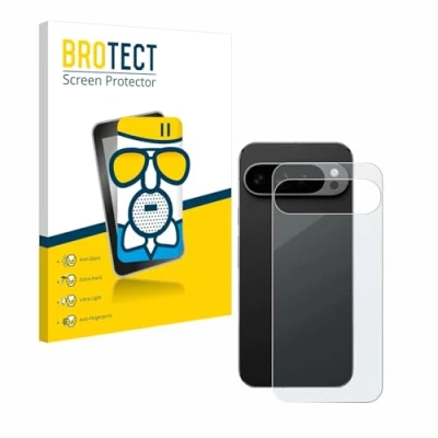 Abbildung von BROTECT Entspiegelungs Schutzglas für Google Pixel 9 Pro XL (Rückseite) Schutz Folie Panzerfolie Glas Matt [Extrem Kratzfest 9H, Anti Reflex]