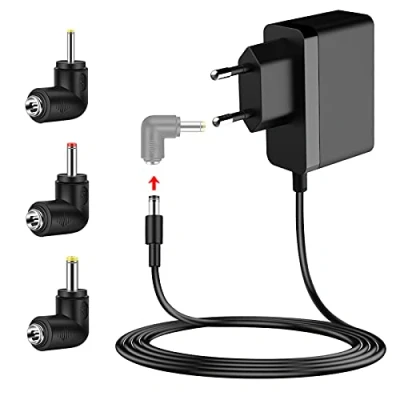 Abbildung von MEROM 6V 2A Ladekabel Netzteil Kompatibel mit Philips Avent Babyphone SCD505 Eltern und Baby Einheit SCD501 00 SCD560 Ladegerät (mit 3 Tipps)