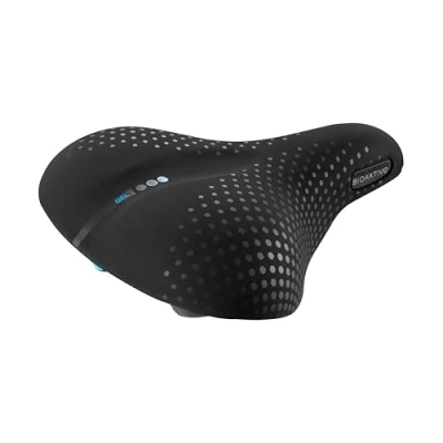Abbildung von Selle San Marco Unisex Erwachsene BIOAKTIVE City Gel Sättel, Black Suede, S