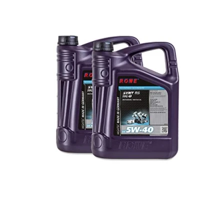 Abbildung von 10 Liter (2x5L) ROWE HIGHTEC SYNT RS HC D SAE 5W 40 Motoröl Made in Germany