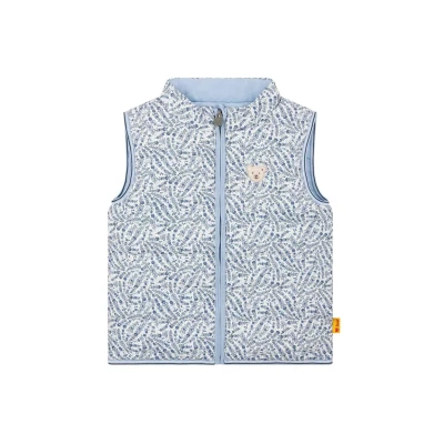 Abbildung von Steiff Weste für Kinder, Größe: 116, Chambray blue